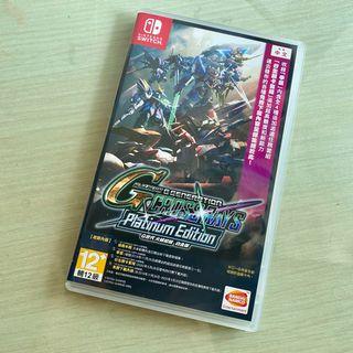 NS Switch SD鋼彈 G世代 火線縱橫 中文版 （白金版）