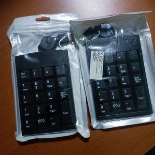 Number keypad