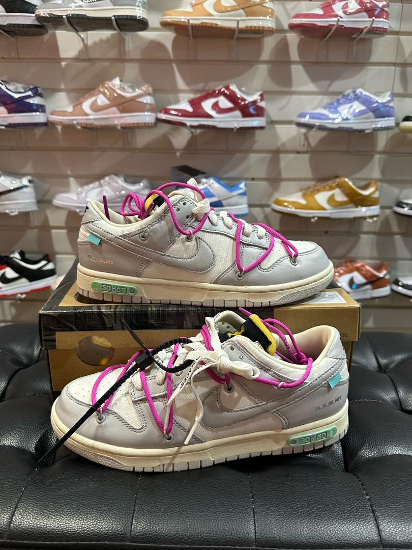希少 30cm nike off white dunk low