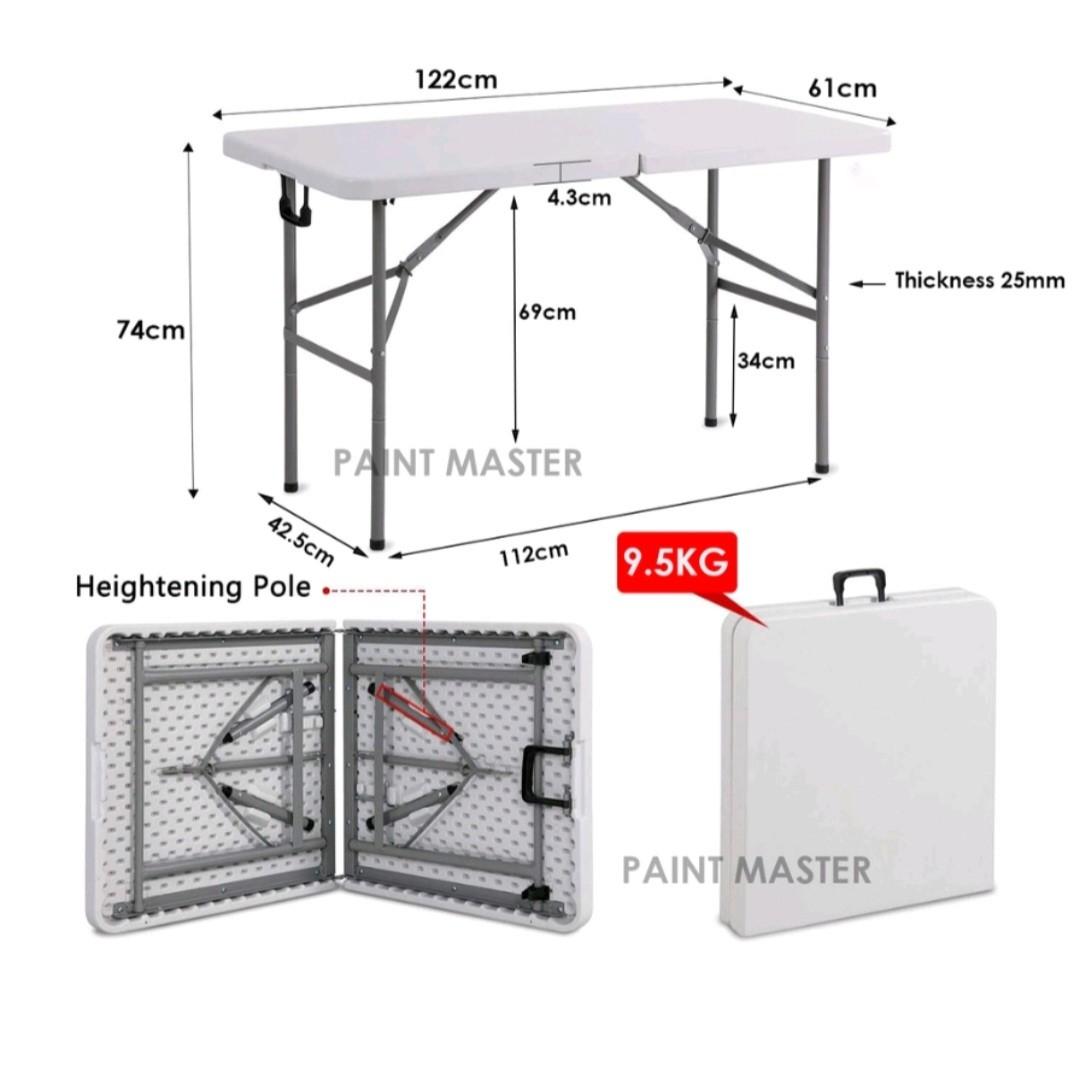 OKURA Foldable Banquet Table, Furniture & Home Living, Furniture