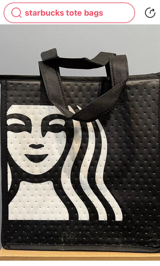 Orig starbucks lunch bag, Women's Fashion, Bags & Wallets, Tote Bags on