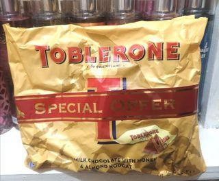 Original Toblerone 1 pack 25 pcs mini Toblerone