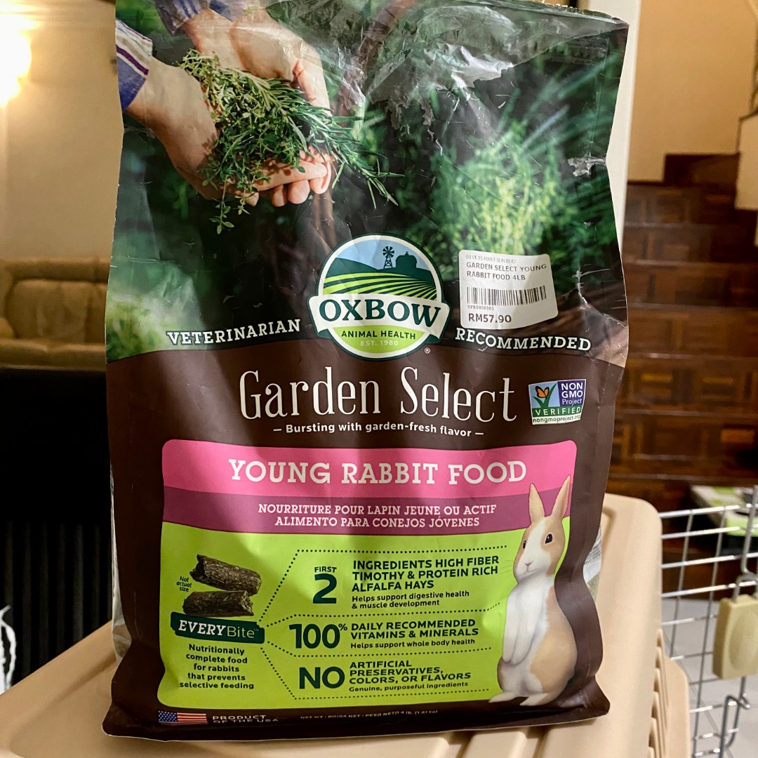 Oxbow baby rabbit food discount