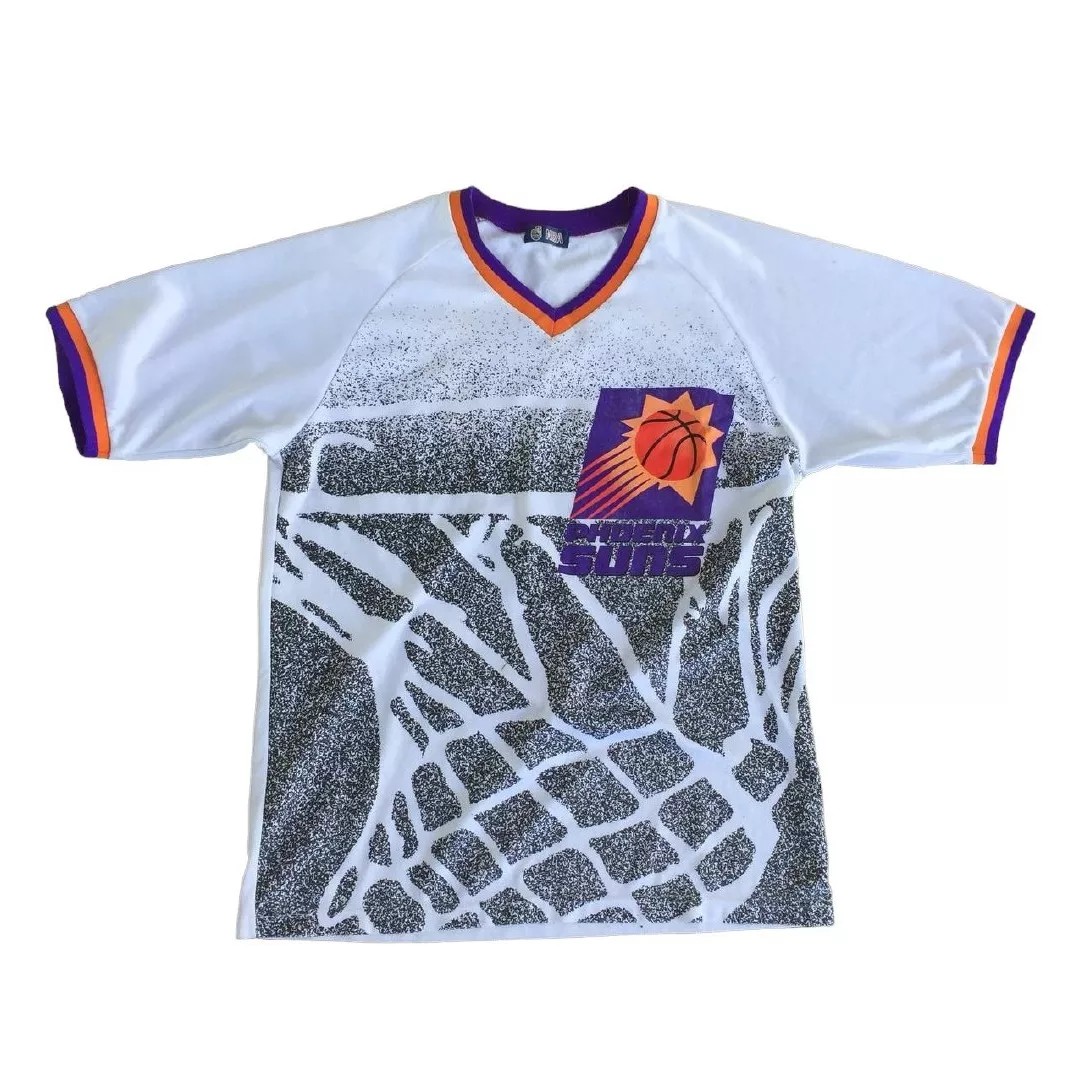 Vintage 1993 Phoenix Suns Changes NBA Graphic T-Shirt Brand New w Tags