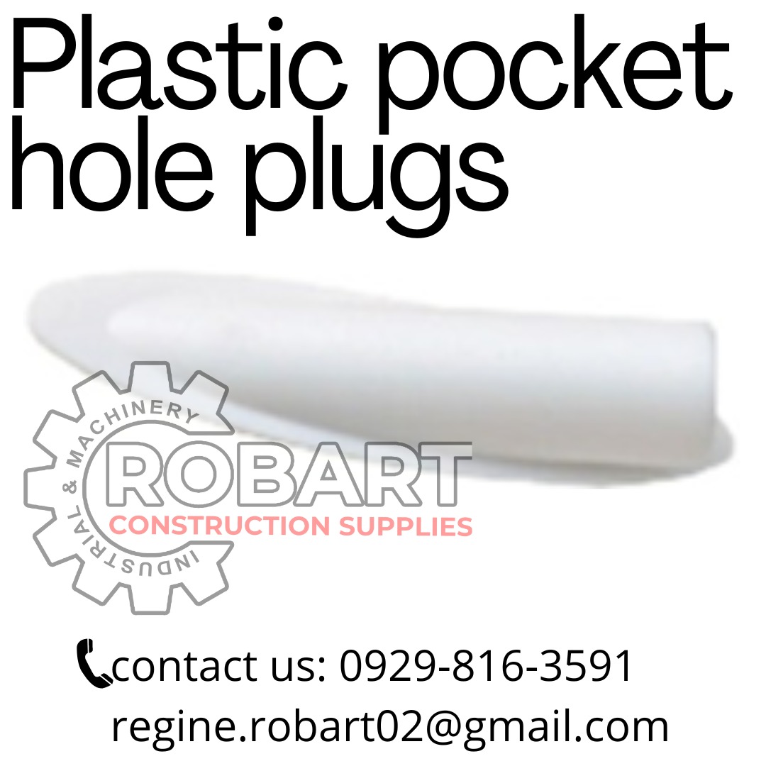 Plastic pocket hole plugs, Commercial & Industrial, Construction Tools & Equipment on Carousell