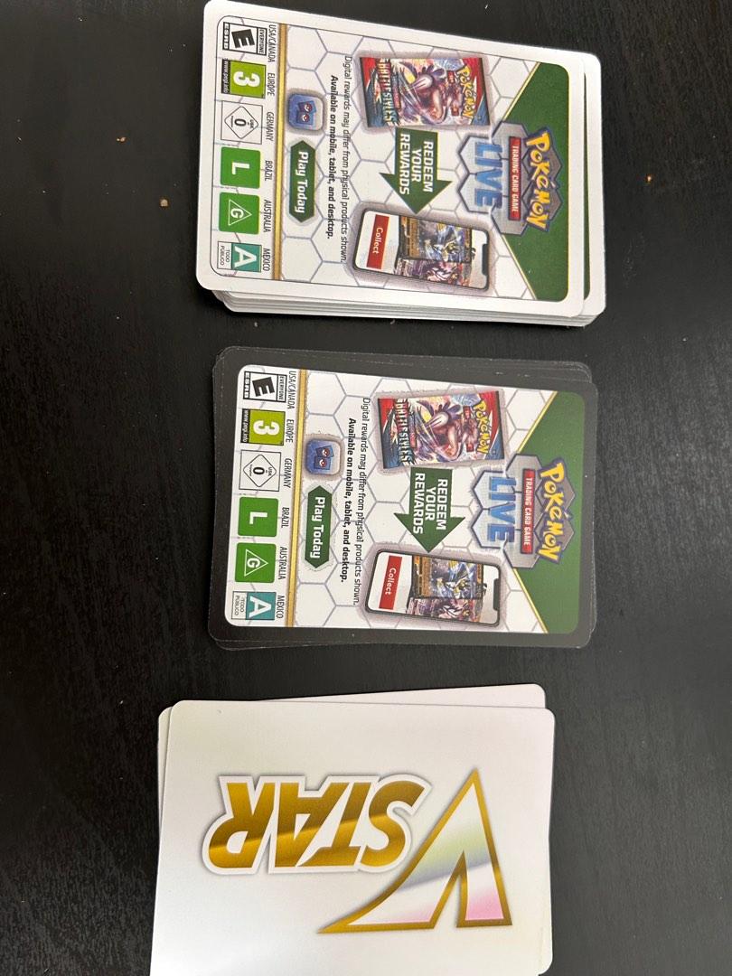 Pokemon TCG Online QR/Code Sword and Shield Lost Origins , Hobbies