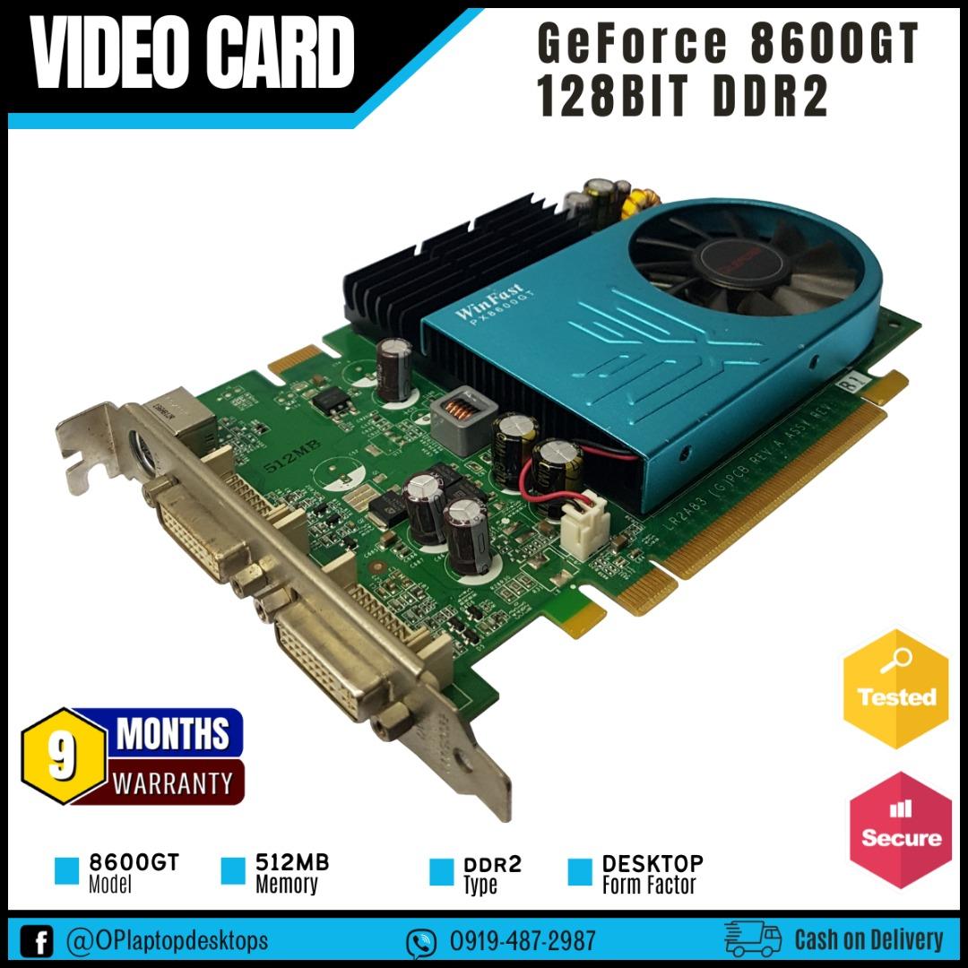 Nvidia hotsell geforce 8600
