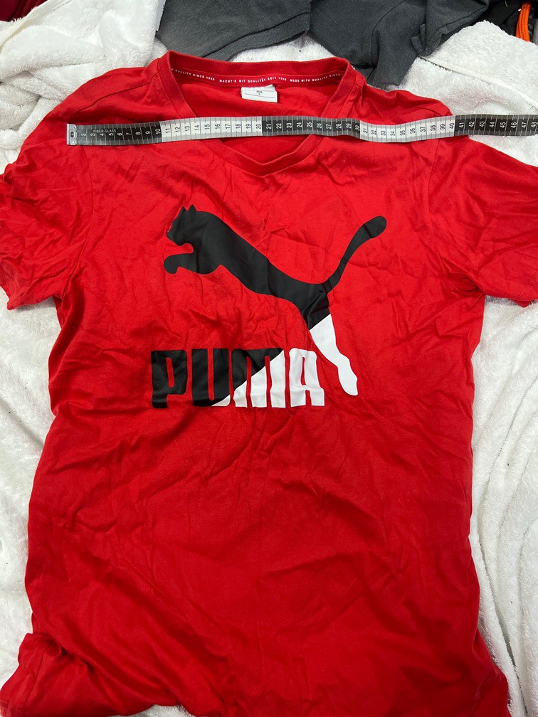 Puma cotton T Shirt 910 54 Men s Fashion Tops Sets Tshirts