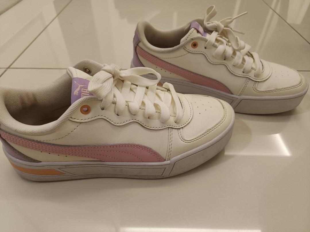 Puma girls sneakers Women s Fashion Footwear Sneakers on Carousell