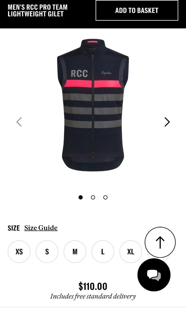 RAPHA RCC PRO TEAM GILET, Sports Equipment, Bicycles & Parts