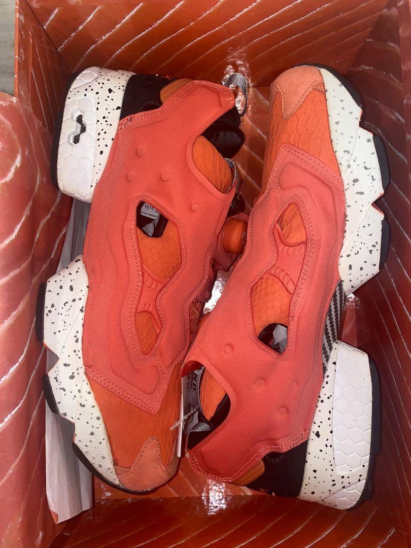 HALF price further REDUCE BRAND NEW Reebok END x Insta Pump Fury Pink Salmon