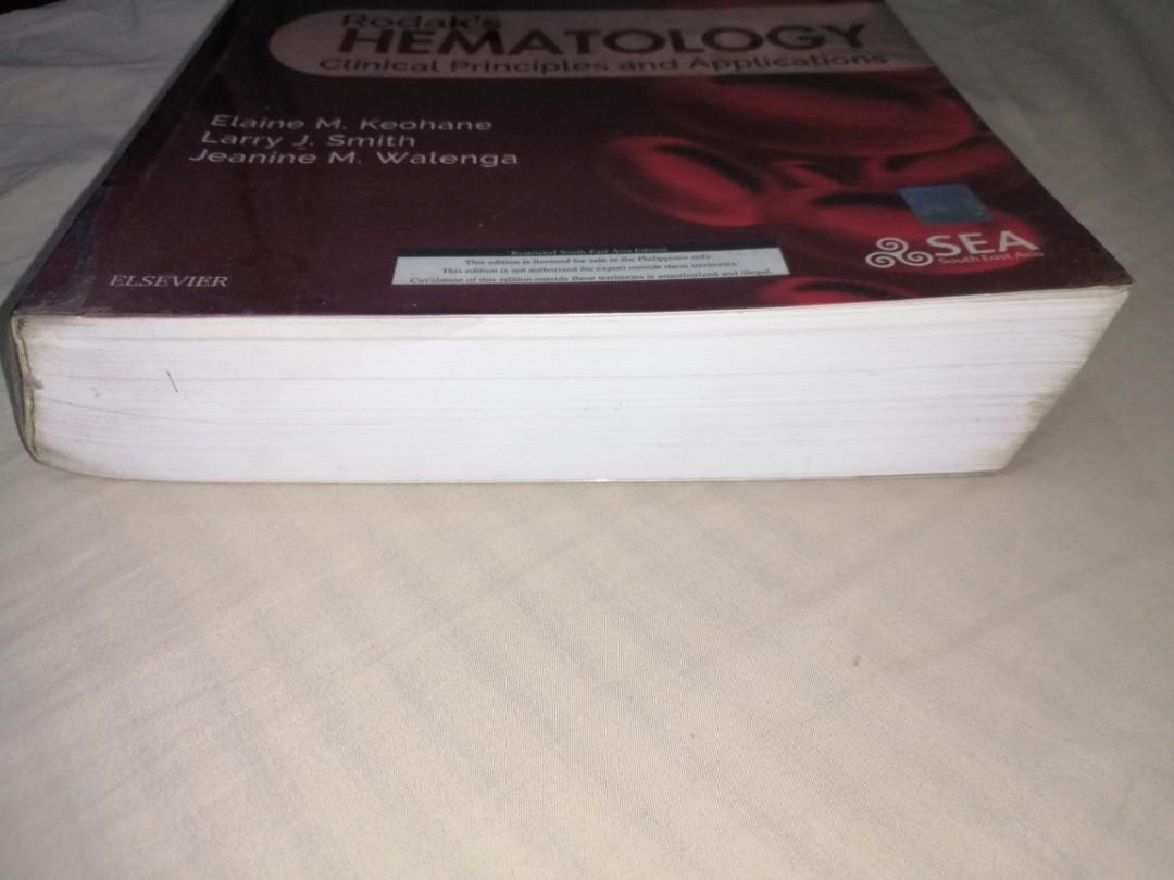 RODAK'S HEMATOLOGY 5TH EDITION, Hobbies & Toys, Books & Magazines