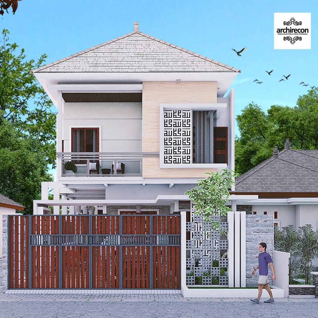 rumah minimalistis sederhana pedesaan