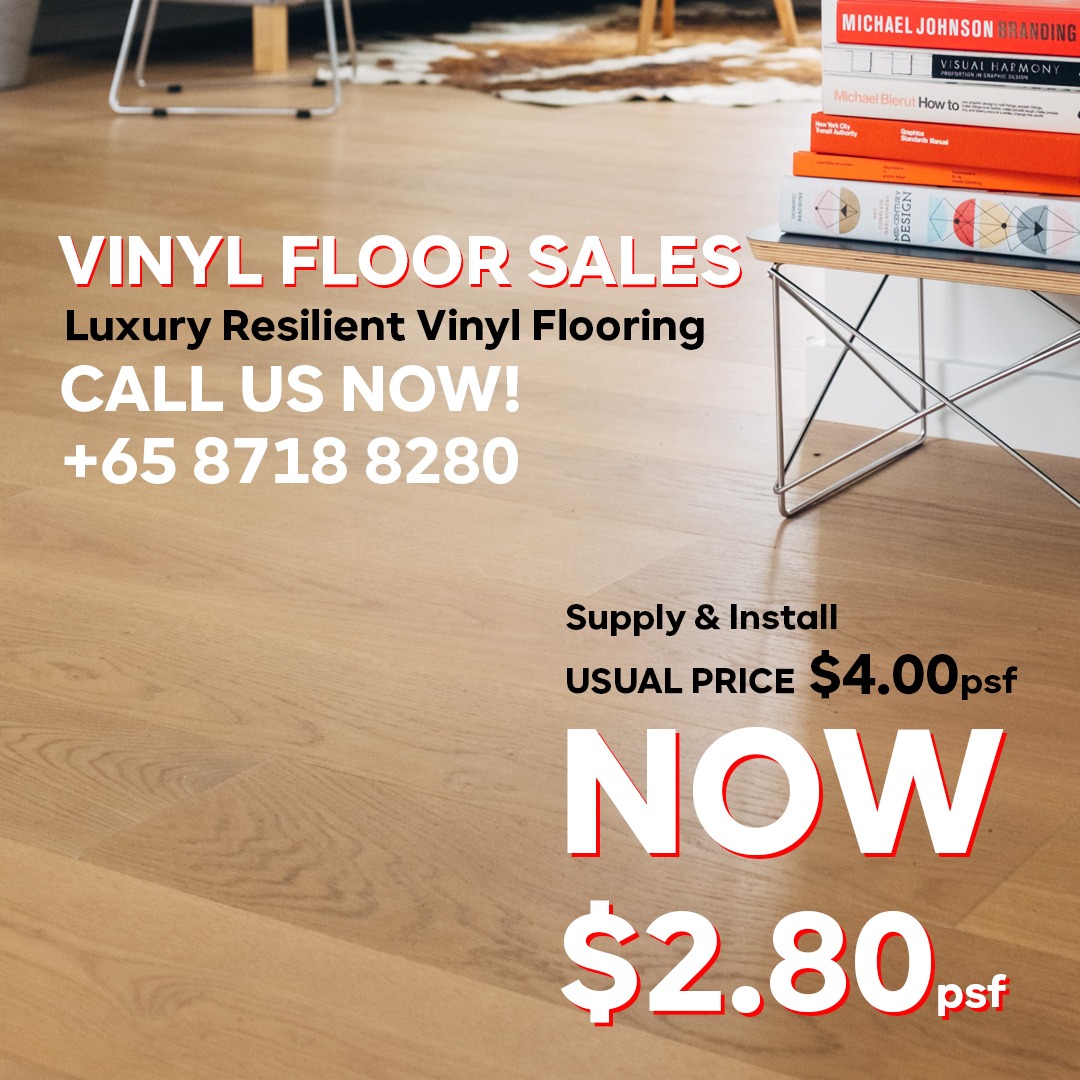 SALES LUXURY VINYL FLOORING/Supply+Install+Delivery2.80psf Only