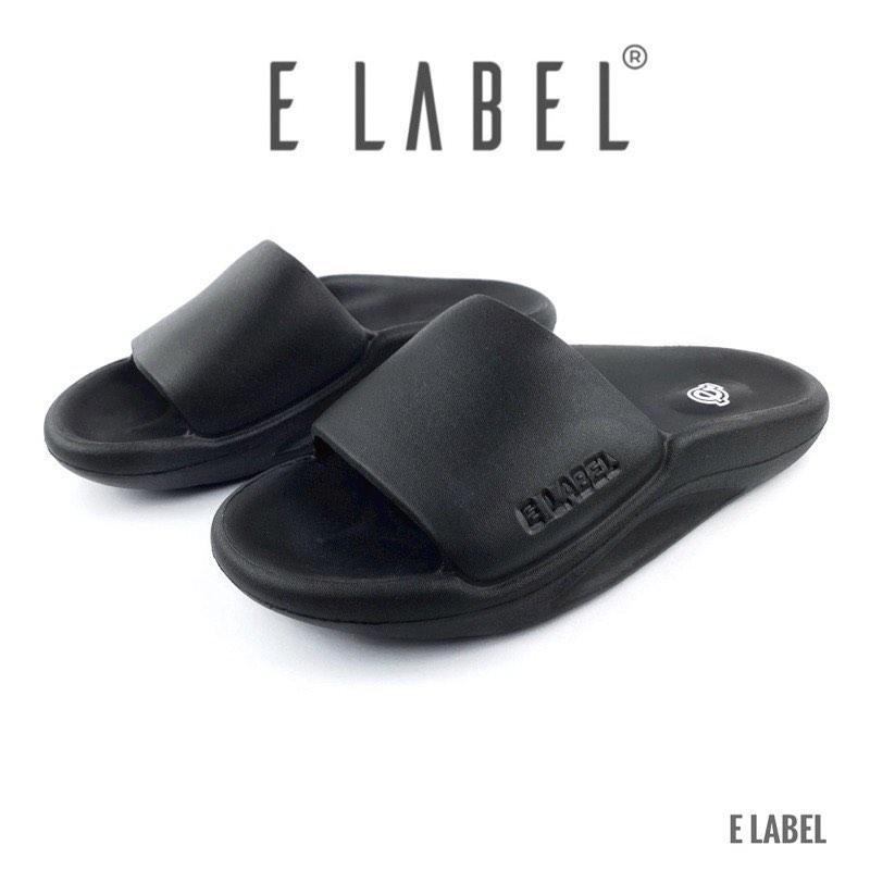 Sandal Slip On Hitam E Label Sendal