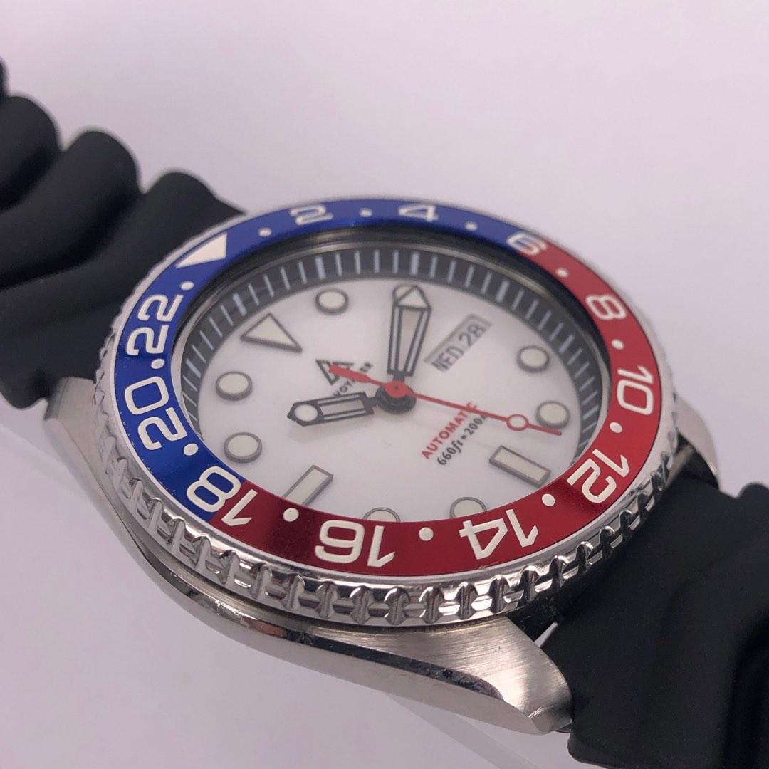Ceramic pepsi clearance bezel skx