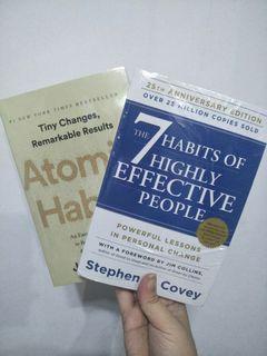 (Self help books) (Bundle) Atomic Habits & The 7 habits of highly effective people