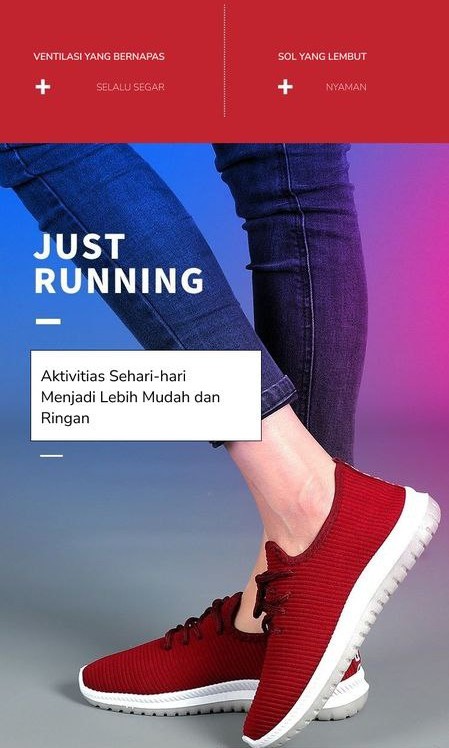 Sepatu Sneakers Wanita slip on tali terbaru Fesyen Wanita Sepatu