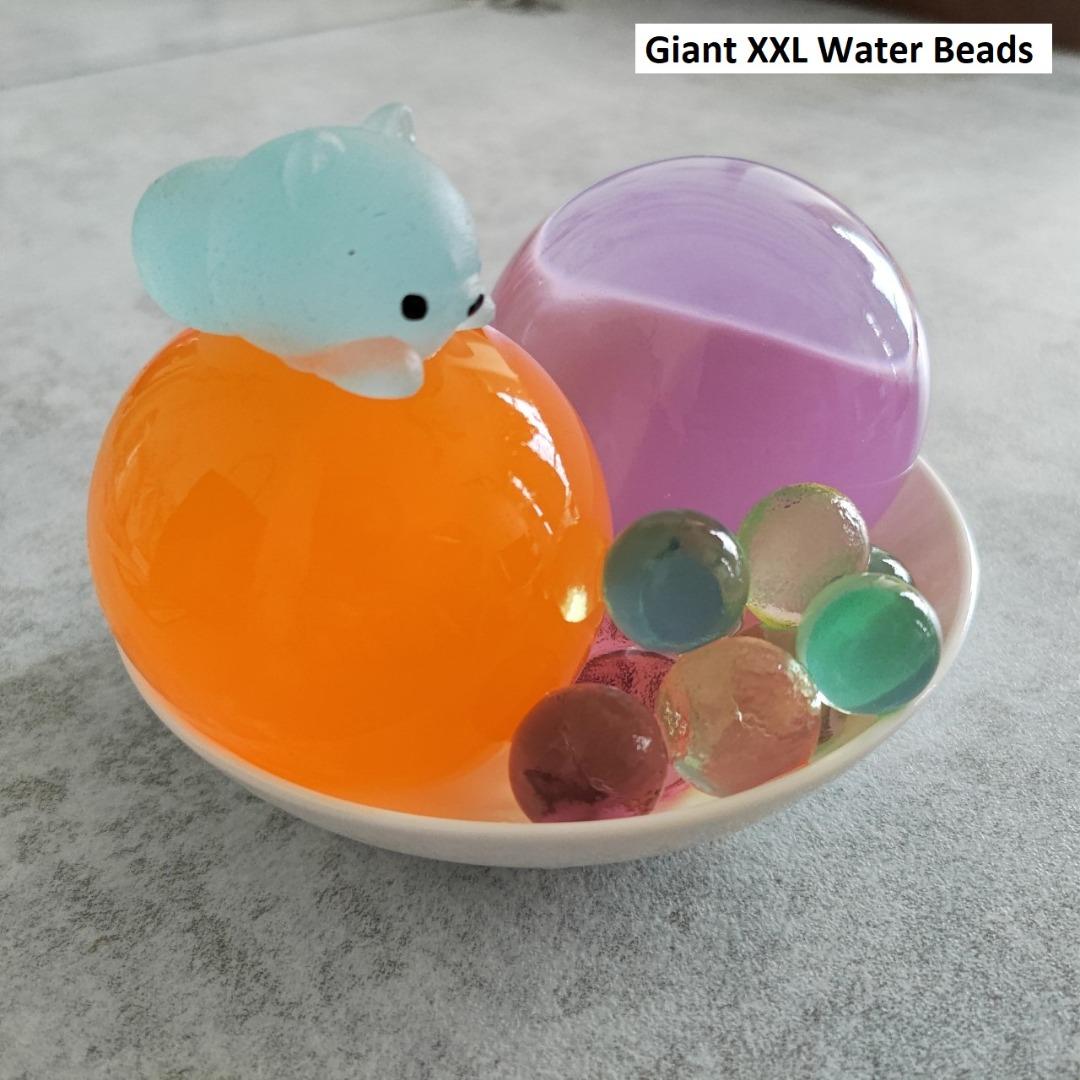 [SG In Stock] 60mm Sensory Play Giant Water Beads / Water Babies / Orbeez /  Water Bead