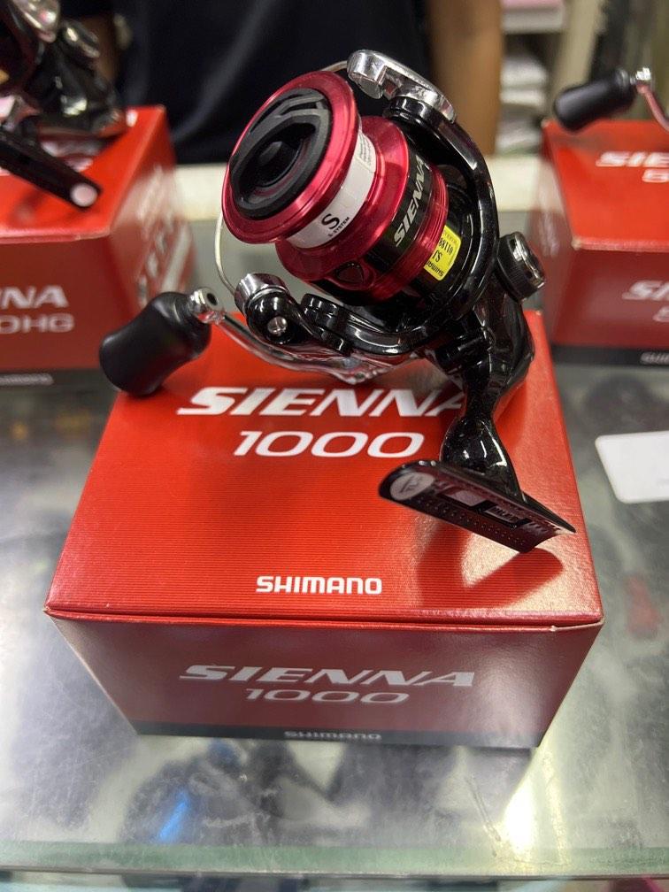 SHIMANO SIENNA Spinning Fishing Reel 500-4000 *1 Year Warranty