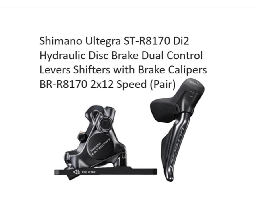 Shimano Ultegra STR8170 Di2 Hydraulic Disc Brake Dual Control Levers