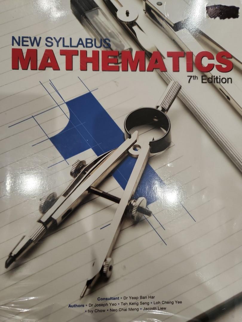 Shinglee Mathematics textbook 1 to 4 (7th edition), Hobbies & Toys