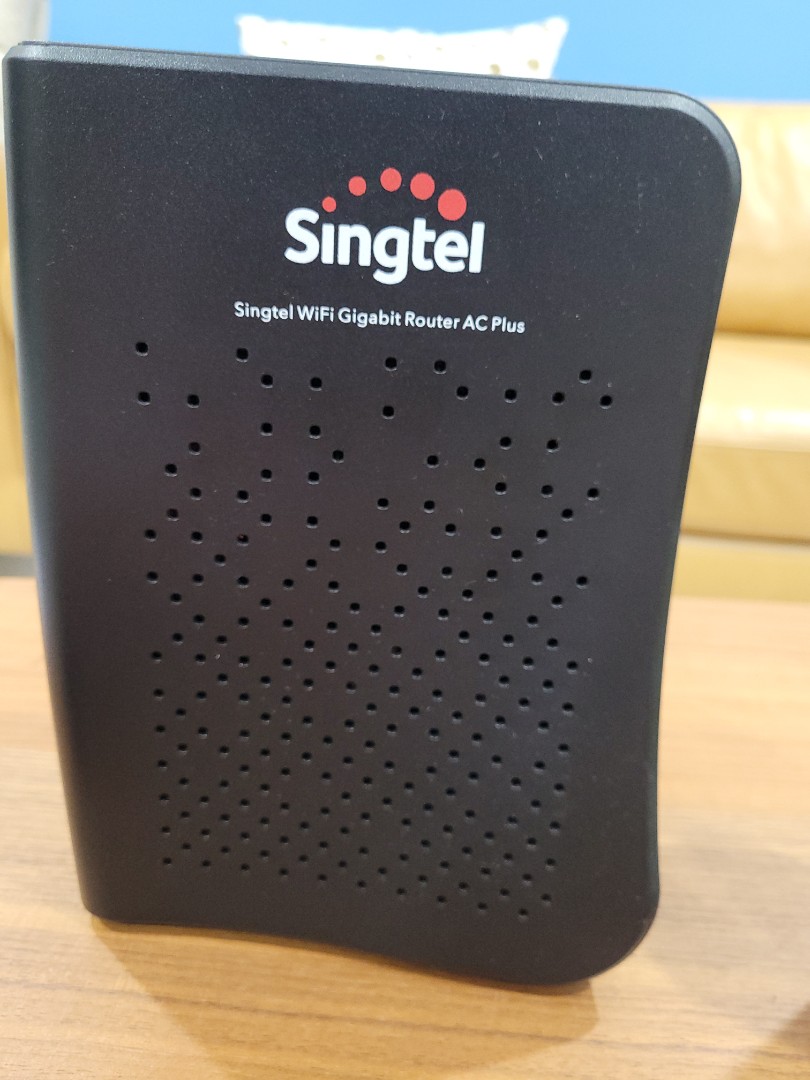 Singtel Router, Barely Used, Computers & Tech, Parts & Accessories ...