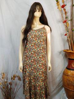 SLEEVELESS/STRAP MAXI DRESS