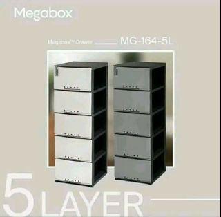 Slim megabox drawer