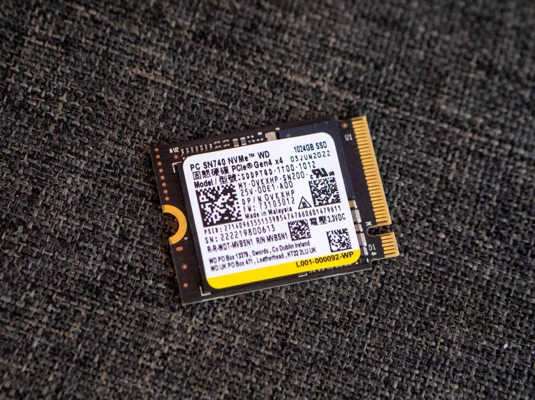 SN740 2230 (OEM SN770) WD BLACK M.2 NVME SSD GEN4 (Compatible Steam ...
