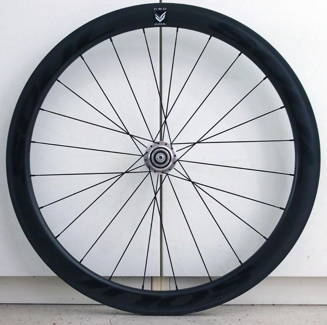 SOUL Carbon Wheelset NOS CLEARANCE!!! 11/10sp. 700C for road bicycle ...