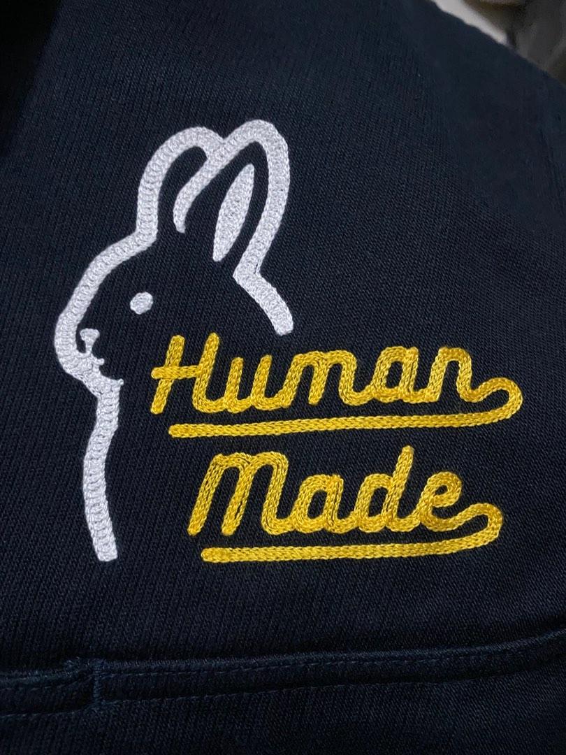 SS22 Human made 兔兔🐰ZIP-UP Work Jacket(L), 男裝, 上身及套裝