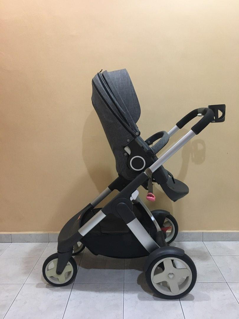 Stokke crusi black melange cheap