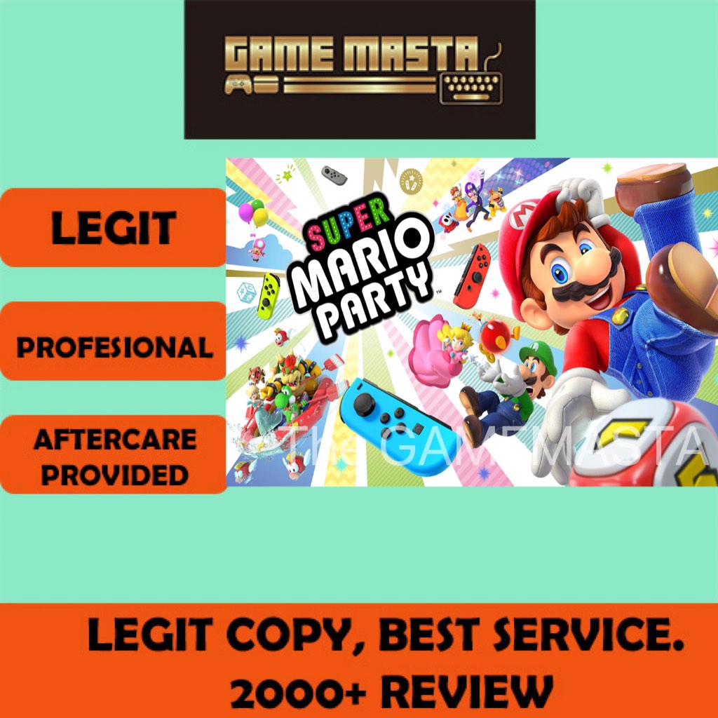 🔴 Mario Party (Nintendo Switch Online) - Multiplayer Com 4 Jogadores Online  
