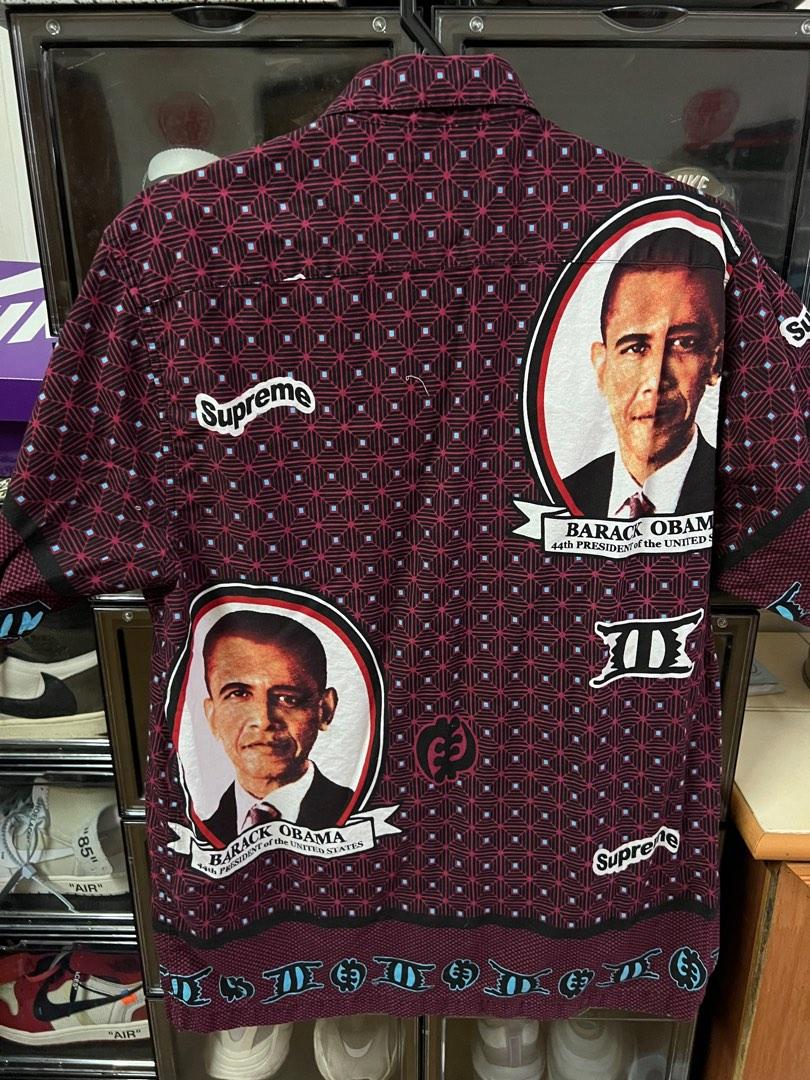 Obama in outlet supreme shirt