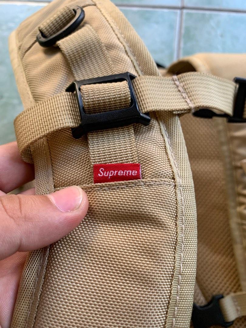 Supreme backpack ss18 tan sales