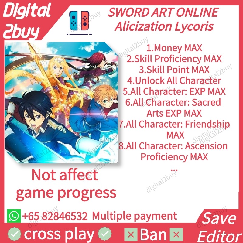 Sword Art Online: Alicization Lycoris - Nintendo Switch (Digital)