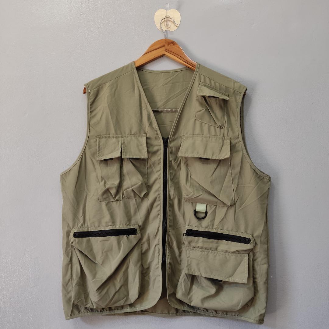 Tactical Multipocket Cargo Vest, Men's Fashion, Tops & Sets, Vests