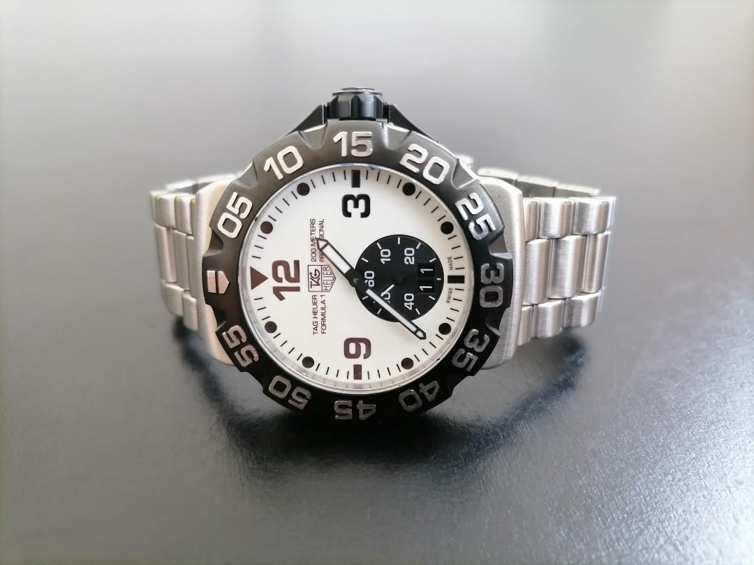Tag Heuer F1 Formula 1 Grand Date Full Lume Dial