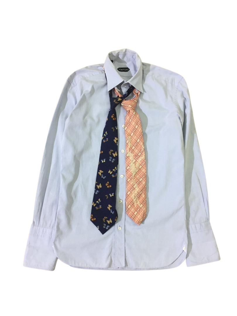 Tom Ford French Cuff Shirt (Chanel & Vivienne Westwood Tie), Men's Fashion,  Tops & Sets, Formal Shirts on Carousell