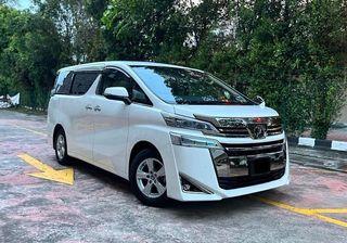 TOYOTA VELLFIRE X SPEC  8 SEATTER  TAHUN :2018/2022 SEWABELI BERDEPOSIT