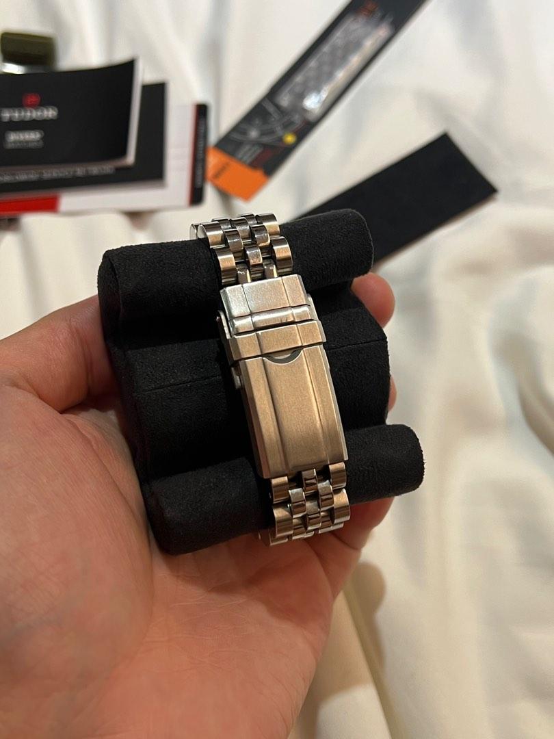 Tudor Black Bay 58 BB58 with Strapcode Jubilee, Men's Fashion, Watches