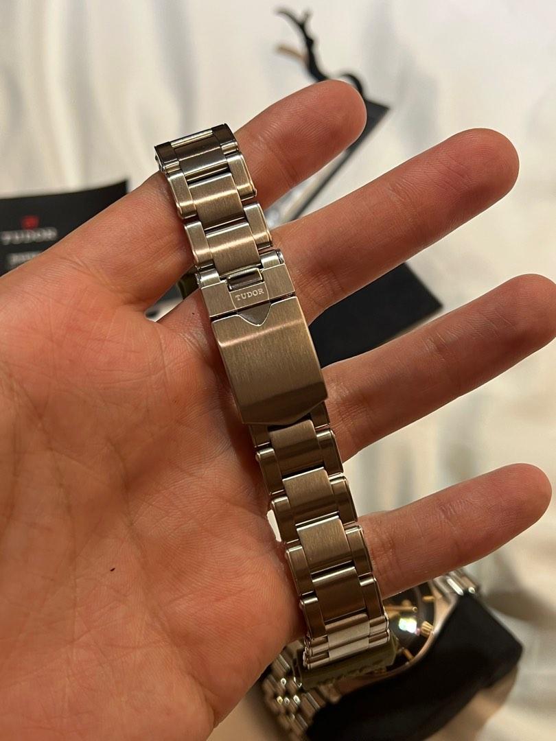 Tudor Black Bay 58 BB58 with Strapcode Jubilee, Men's Fashion, Watches