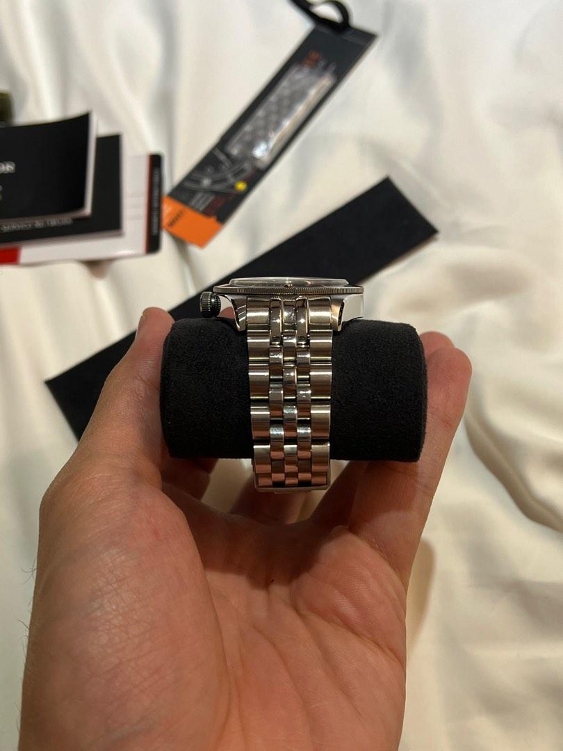 Tudor Black Bay 58 BB58 with Strapcode Jubilee, Men's Fashion, Watches