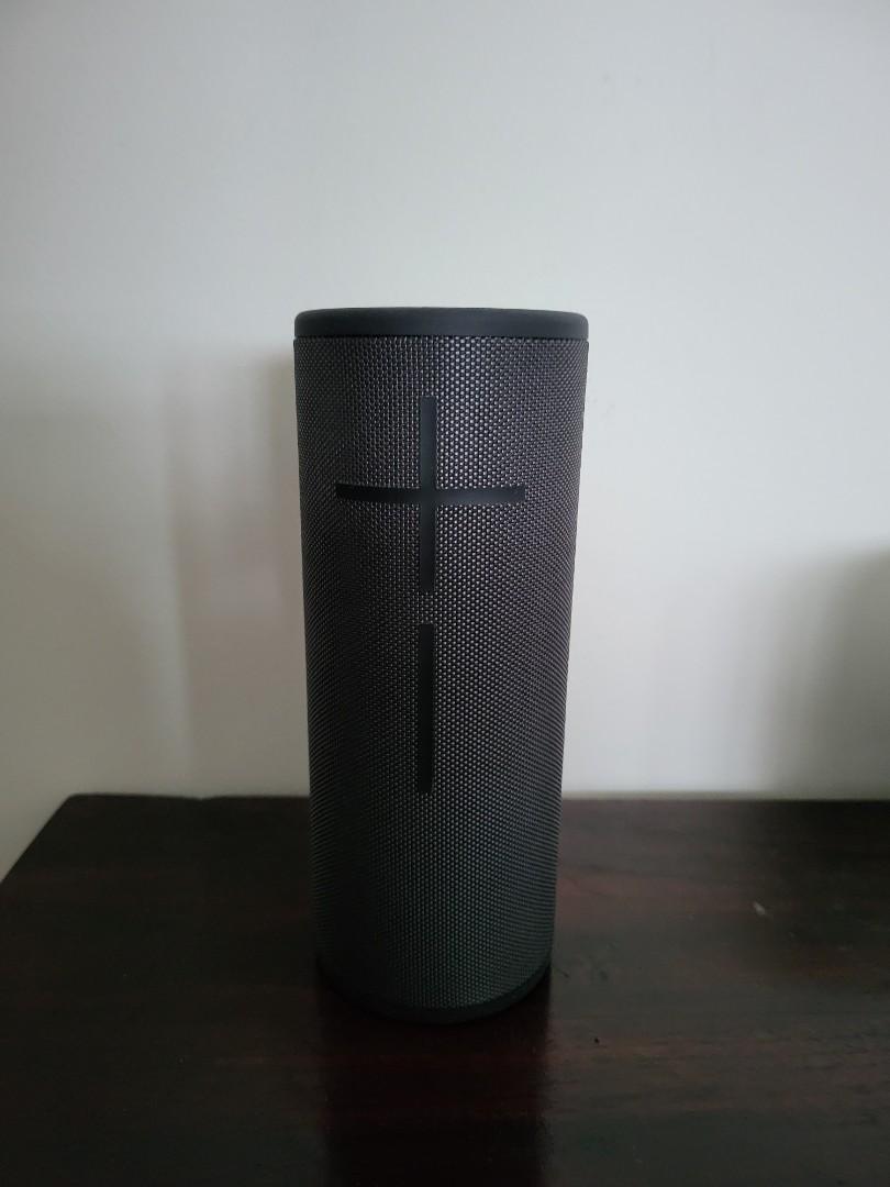 Ultimate Ears BOOM 3 Portable Bluetooth Wireless Speaker, Black, Audio