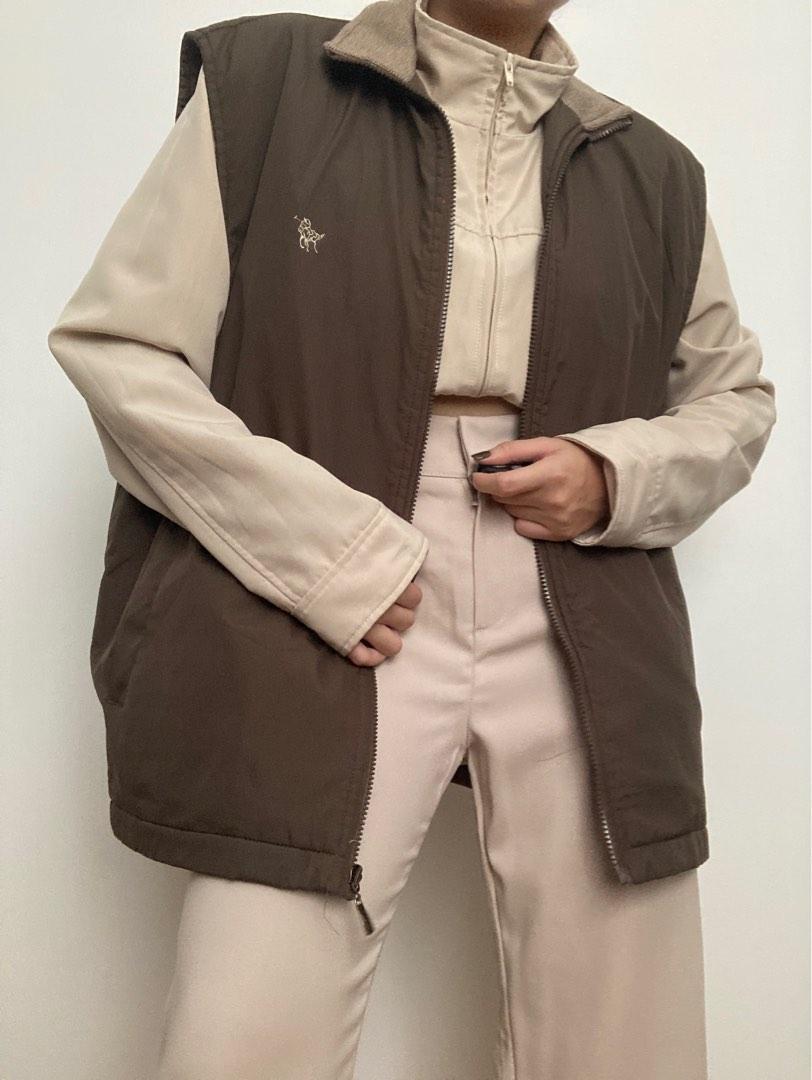 US POLO Chocolate brown vest, Men's Fashion, Tops & Sets, Vests on