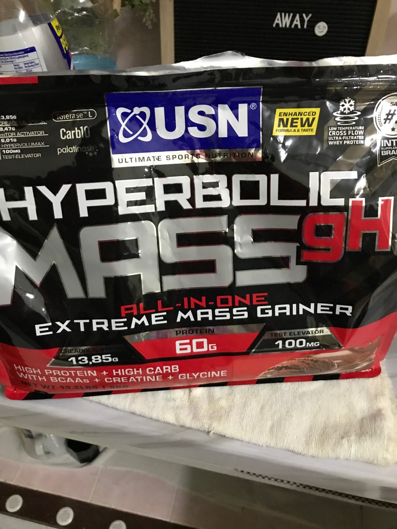 Usn mass gainer, Food & Drinks, Packaged & Instant Food on Carousell