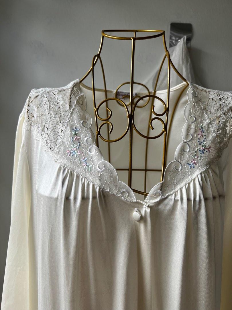 Vanity fair long nightgowns sales