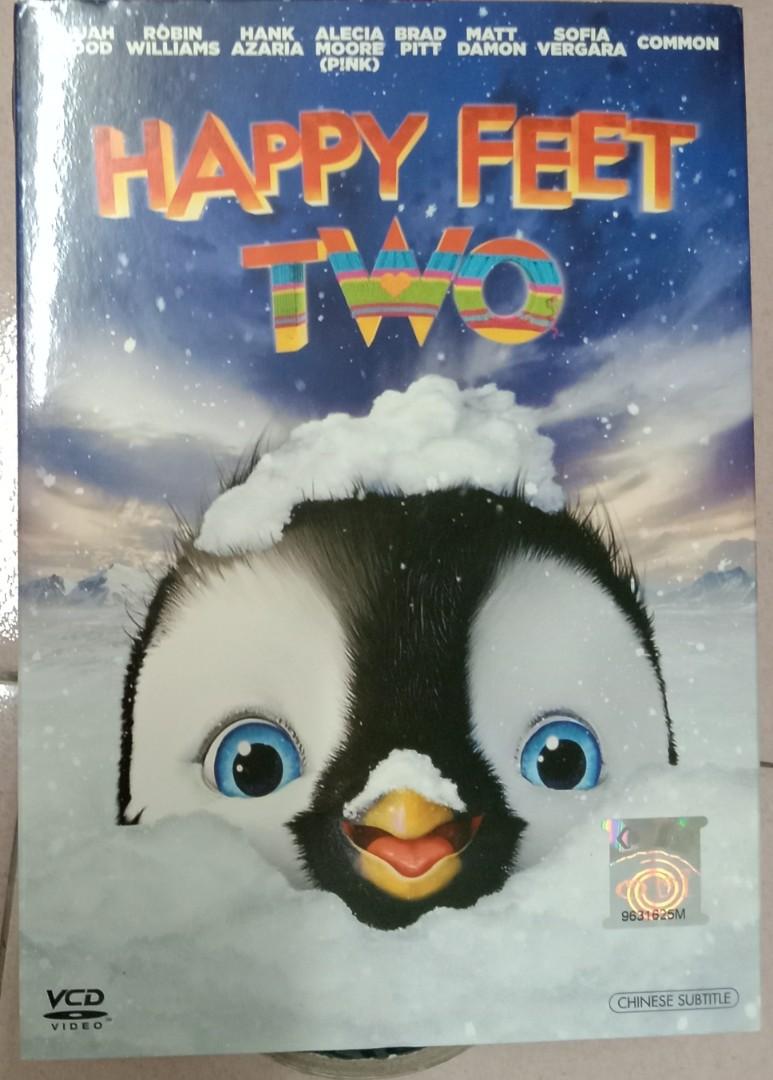 VCD HAPPY FEET 🔥 WINNER BEST ANIMATED PENGUIN MOVIE FEATURE animation  cartoon, Hobbies & Toys, Music & Media, CDs & DVDs on Carousell