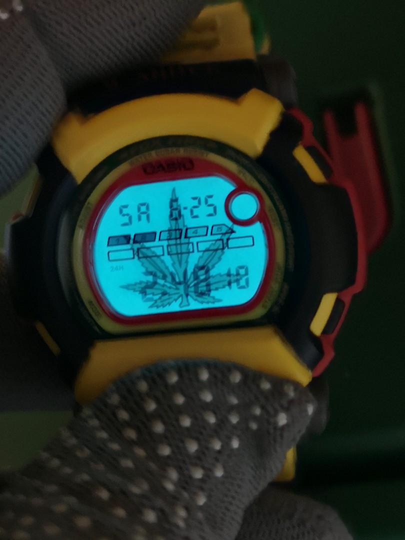 VINTAGE G SHOCK DW002BM8 BOB MARLEY RASTA Men s Fashion Watches Accessories Watches on Carousell